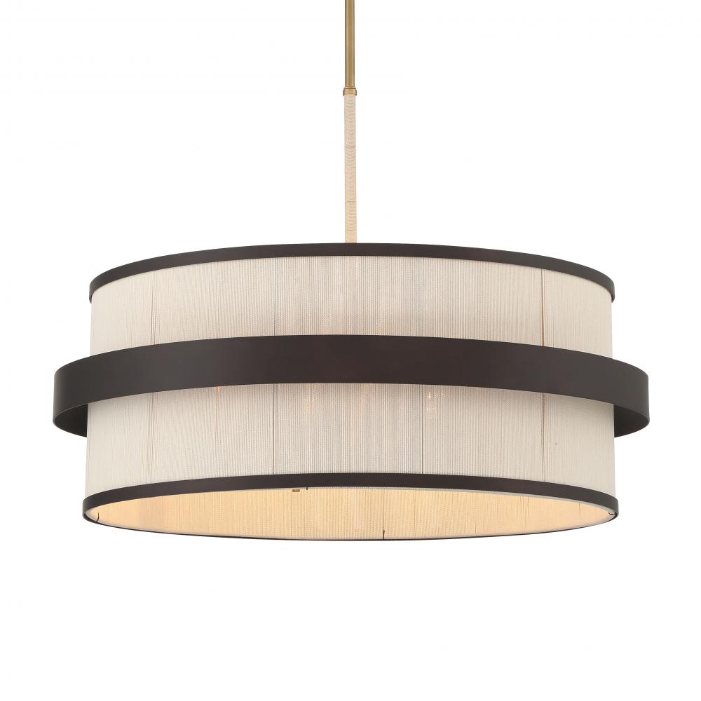Harbor Wrap - 6 Light Pendant