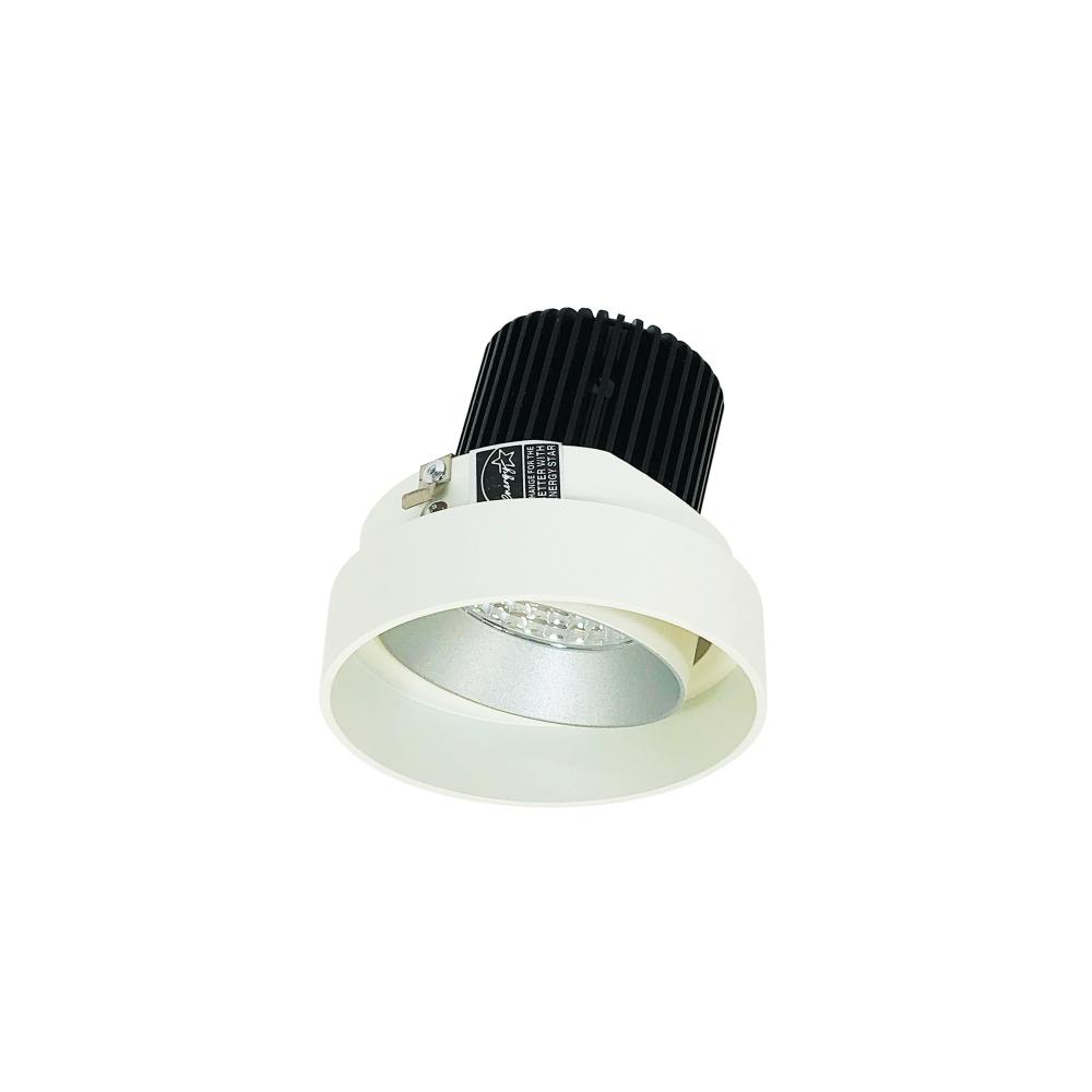 4" Iolite LED Round Trimless Adjustable, 1000lm / 14W, 2700K, Haze Adjustable / Matte Powder