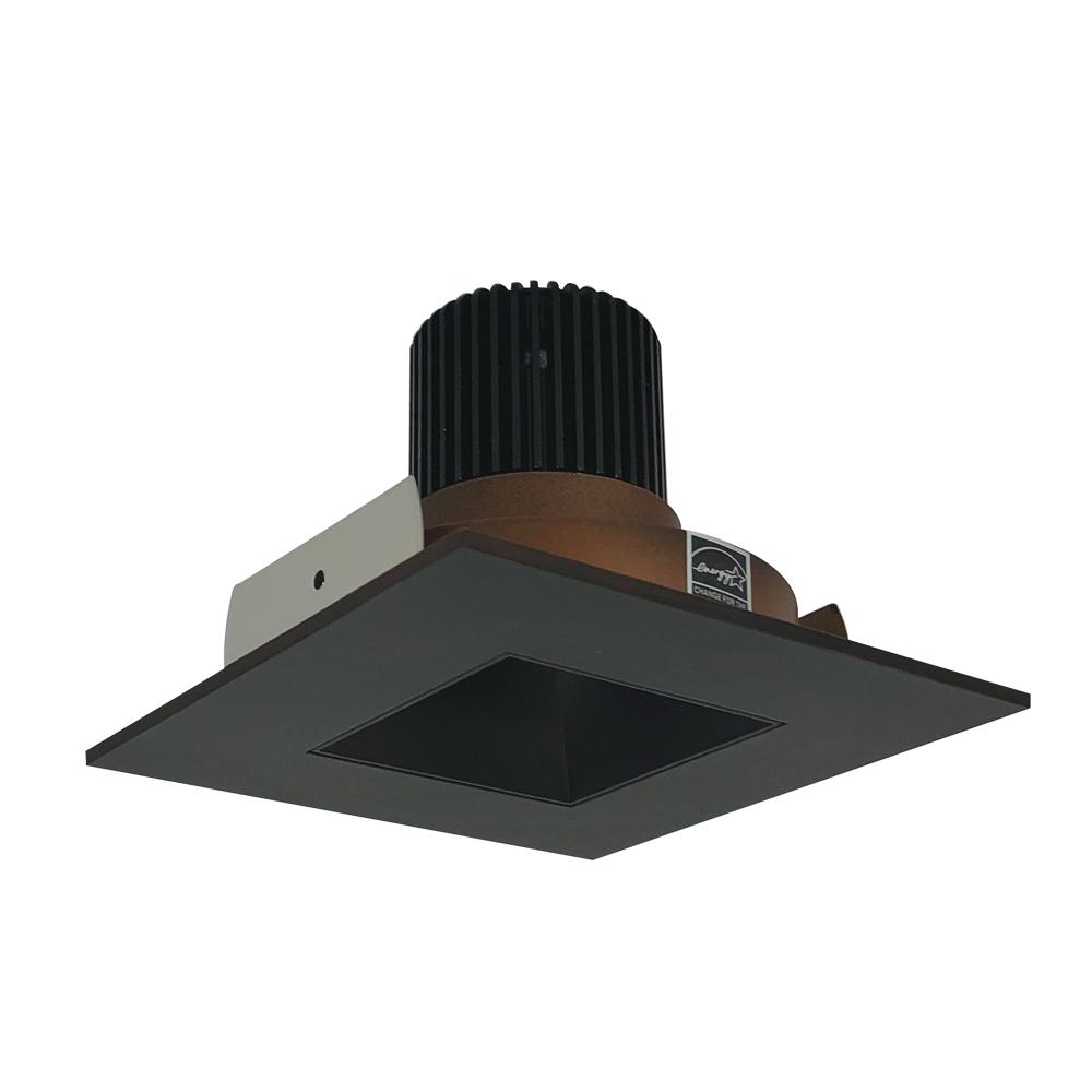 4" Iolite LED Square Reflector with Square Aperture, 10-Degree Optic, 850lm / 12W, 2700K, Bronze