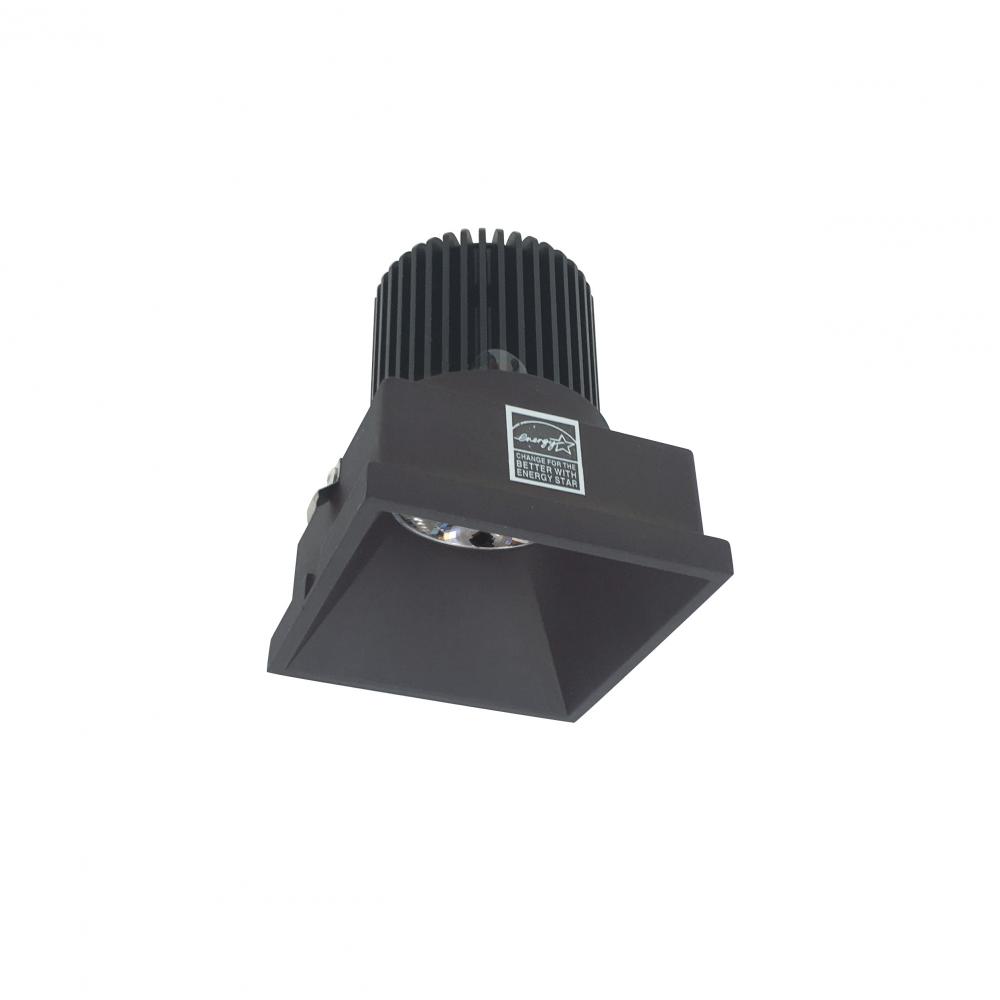 4" Iolite LED Square Trimless Downlight, 10-Degree Optic, 850lm / 12W, 4000K, Bronze Finish