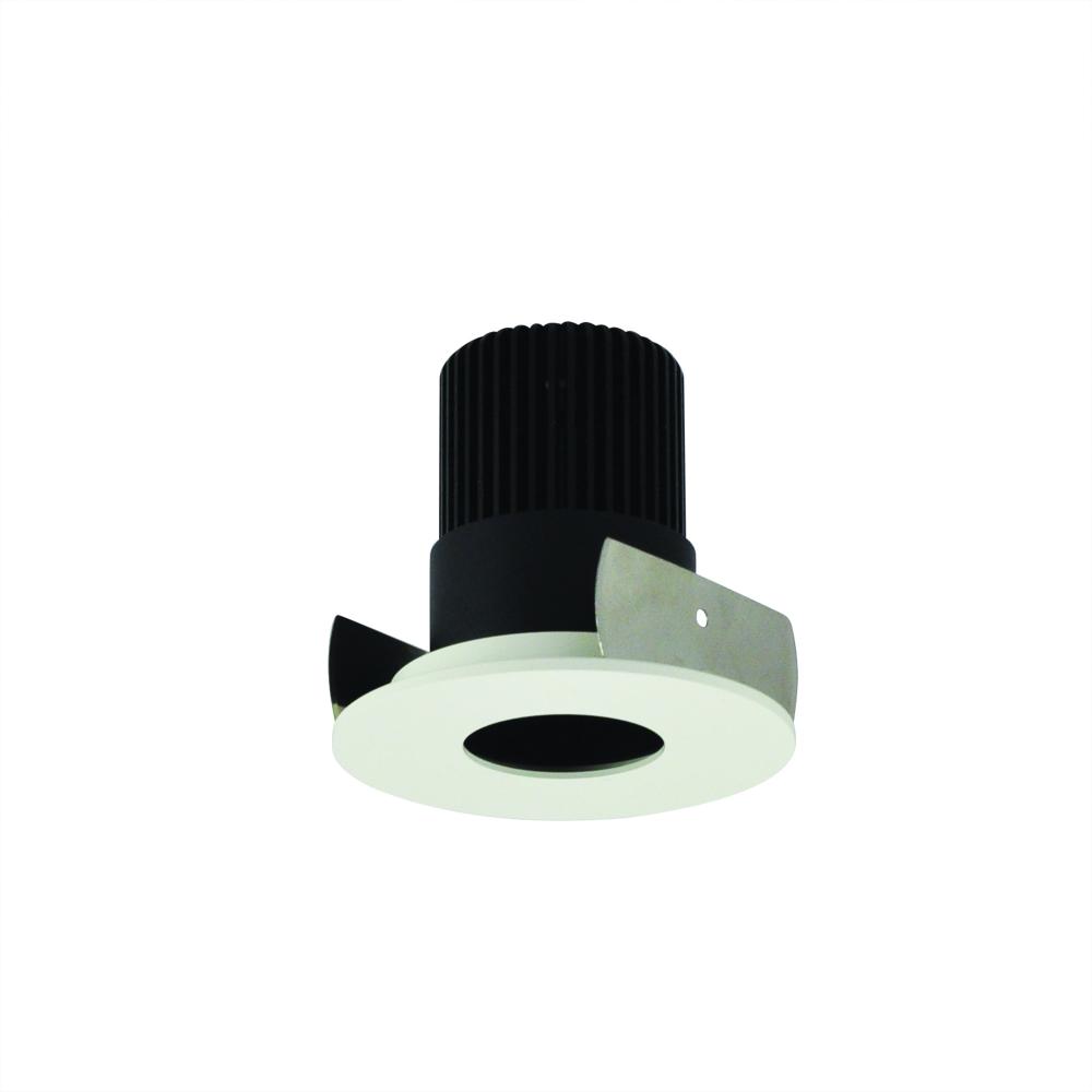 2" Iolite LED Round Pinhole, 10-Degree Optic, 700lm / 12W, 3000K, Black Pinhole / Matte Powder