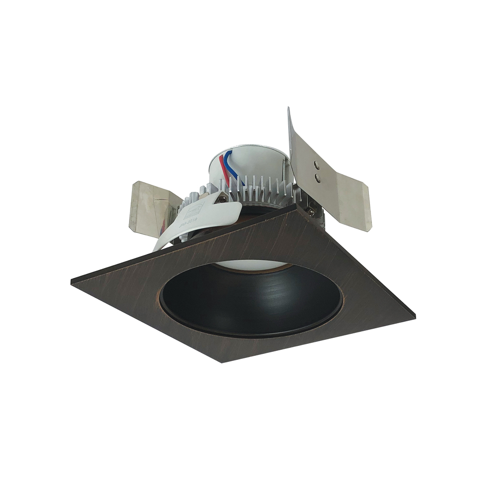 5" Cobalt Click Square Retrofit Reflector with Round Aperture, 750lm / 10W, 4000K, Bronze