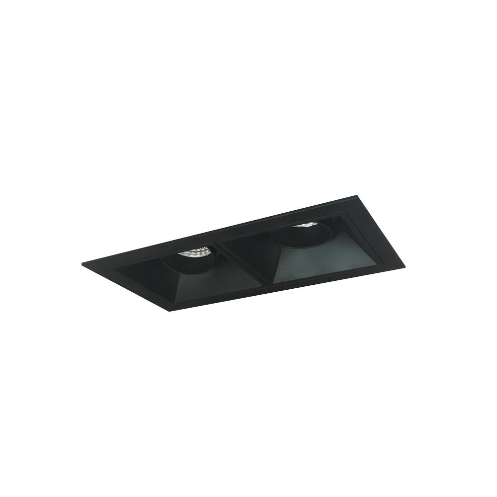 Iolite MLS 2-Head Trim Kit, MPW Flange, 4000K, 1000lm, Black Adj. Snoot/Fixed Downlt. Trims