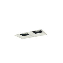 Nora NMIOTL-12-NF-FF-40X-10-BMPW - Iolite MLS 2-Head Trimless Reflector Kit, 4000K, 1000lm, Black/MPW Fixed Downlt. Trims