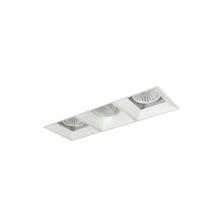 Nora NMIOTL-13-NF-AFF-50X-10-MPW - Iolite MLS 3-Head Trimless Reflector Kit, 5000K, 1000lm, MPW Adj. Snoot/Fixed Downlt. Trims