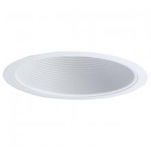 Nora NTM-31 - 6" BR/PAR30 Stepped Baffle w/ Plastic Ring, White