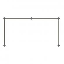 Sonneman 23QSKN222R120PHA - 24" Double N LED Wall Bar