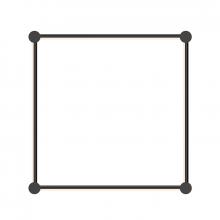 Sonneman 23QSKSR22R120PHA - 24" Square LED Wall Bar