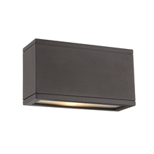 WAC US WS-W2510-BZ - RUBIX Outdoor Wall Sconce Light