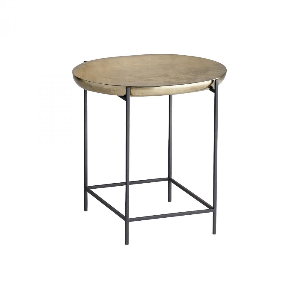 Buoy Side Table Aged Gold