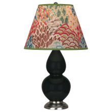 Robert Abbey OS12F - Obsidian Small Double Gourd Accent Lamp
