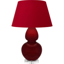 Robert Abbey SA23R - Sangria Double Gourd Table Lamp