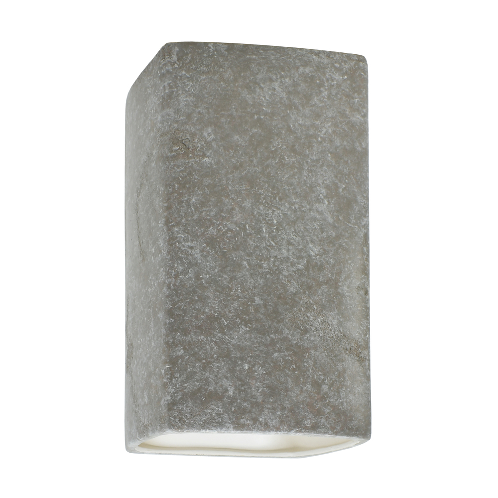 Small Rectangle - Open Top & Bottom - LED
