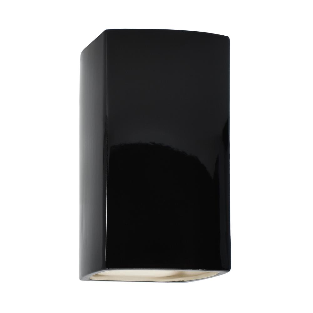 Small Rectangle - Open Top & Bottom - LED