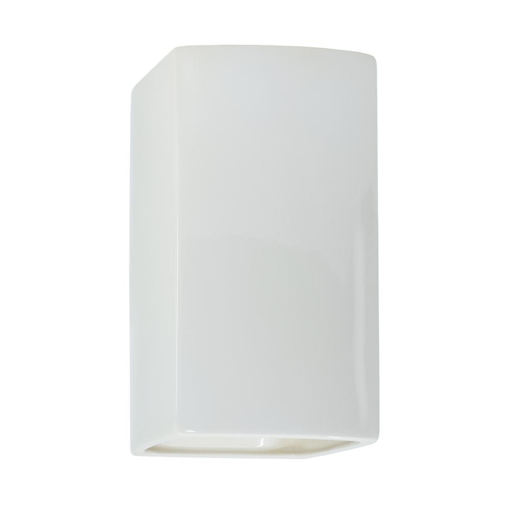 Small Rectangle - Open Top & Bottom - LED