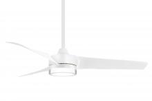 Minka-Aire F692L-WHF - 56" CEILING FAN W/LED LIGHT