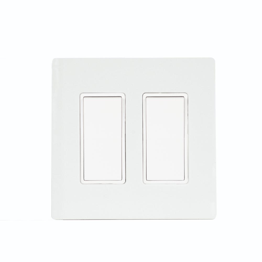 2 SINGLE, ON/OFF SWITCH, WHITE
