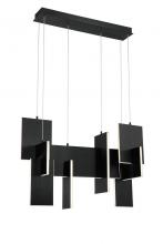 Eurofase 37345-025 - COBURG,LRG,LIN,LED,CHA,BLK