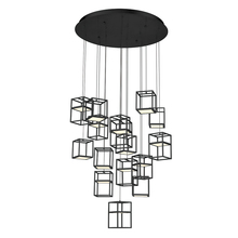 Eurofase 38259-023 - FERRO,16LT LED CHAND,BLK