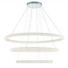 Eurofase 43927-012 - SASSI,3TIER RING CHANDELIER,CH