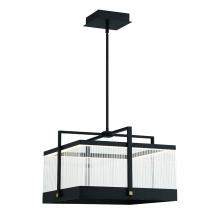 Eurofase 44256-012 - TYE,LARGE PENDANT,BLK
