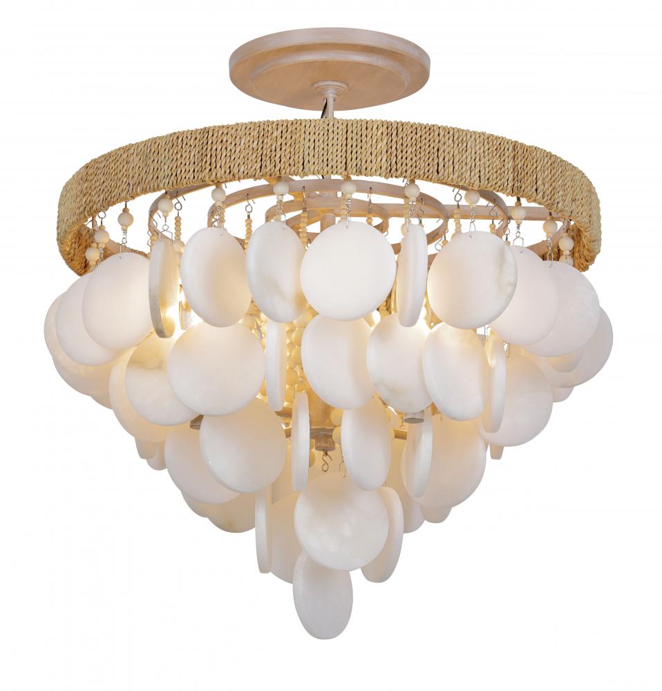 AURELIA'S COVE - 4 LIGHTS SEMI FLUSH