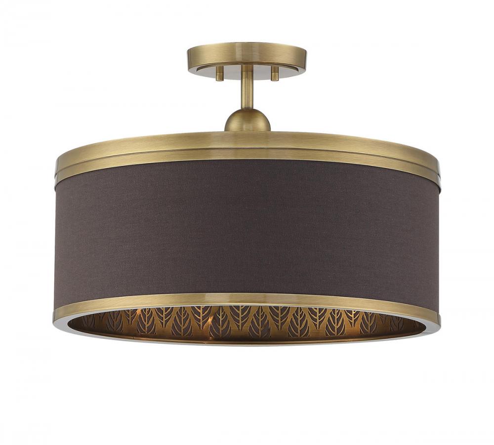 SPLENDOUR - 4 LIGHT SEMI FLUSH