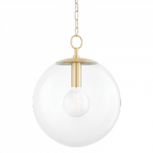 Mitzi by Hudson Valley Lighting H609701L-AGB - Juliana Pendant