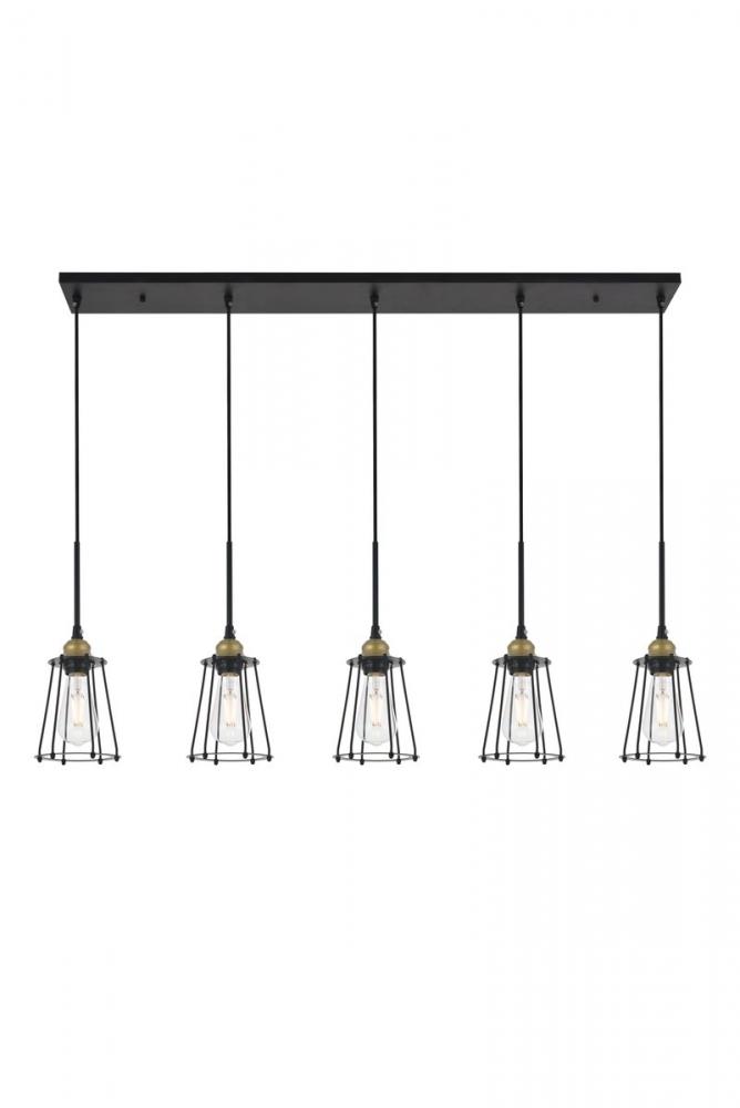 Auspice Hanging L45.5"*5.3"*9.2" BRB