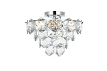 Elegant 1050F16C - Adaline 16 inch Flush Mount in Chrome
