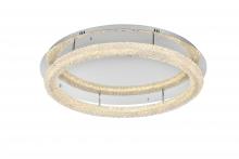 Elegant 3800F33C - Bowen Flush D33.5''H5.5'' LED 46W L1 Chrome