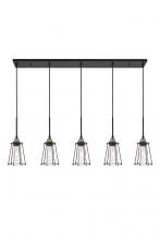 Elegant LD4047D46BRB - Auspice Hanging L45.5"*5.3"*9.2" BRB