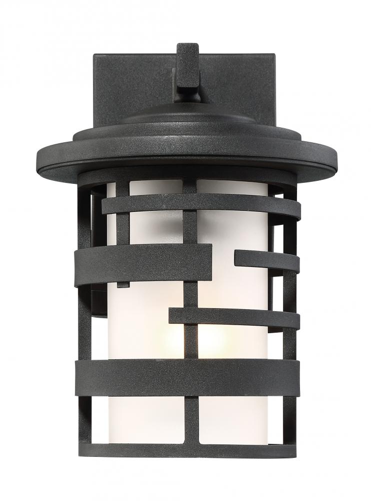 Nuvo Lighting 60/6435 Lansing-3 Light Pendant with White Fabric Shade & Opal Diffuser Glass 