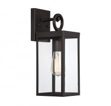 Savoy House Meridian M50026ORB - 1-Light Outdoor Wall Lantern in Oil Rubbed Bronze
