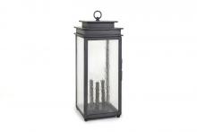 Northeast Lantern 10743P-DB-LT3-SMG - Ellis Large Pier Dark Brass 3 Candelabra Sockets Seedy Marine Glass