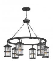 Hinkley 2689BK-LV - Large Single Tier 12v Chandelier