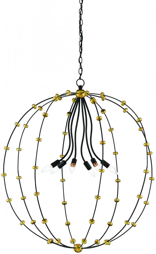 Anomaly Large Orb Chandelier